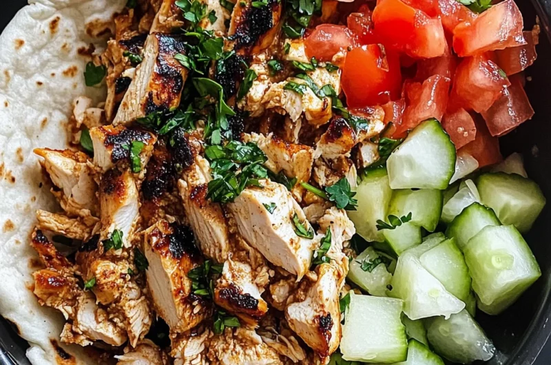 Middle Eastern Chicken Shawarma