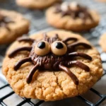 Peanut Butter Spider Cookies