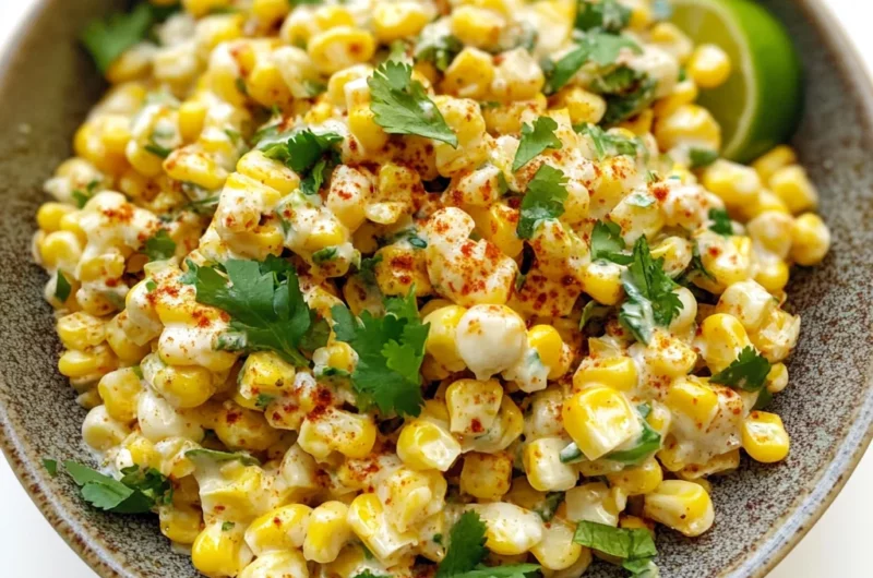 Vegan Mexican Street Corn Salad (Gluten-Free, Allergy-Free)