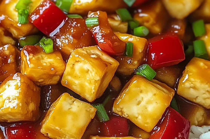 Vegan Pineapple Tofu