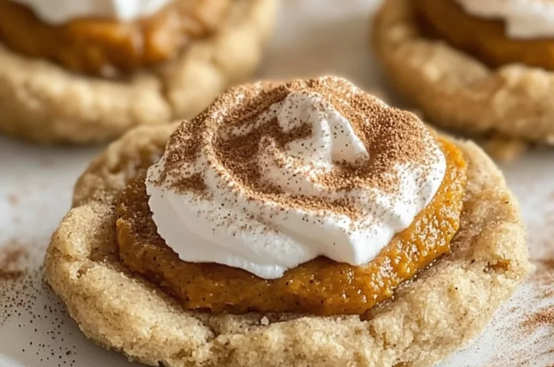 Vegan Pumpkin Pie Cookies