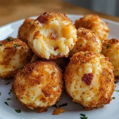 Air Fryer Mashed Potato Balls: The Crispiest Recipe Ever!