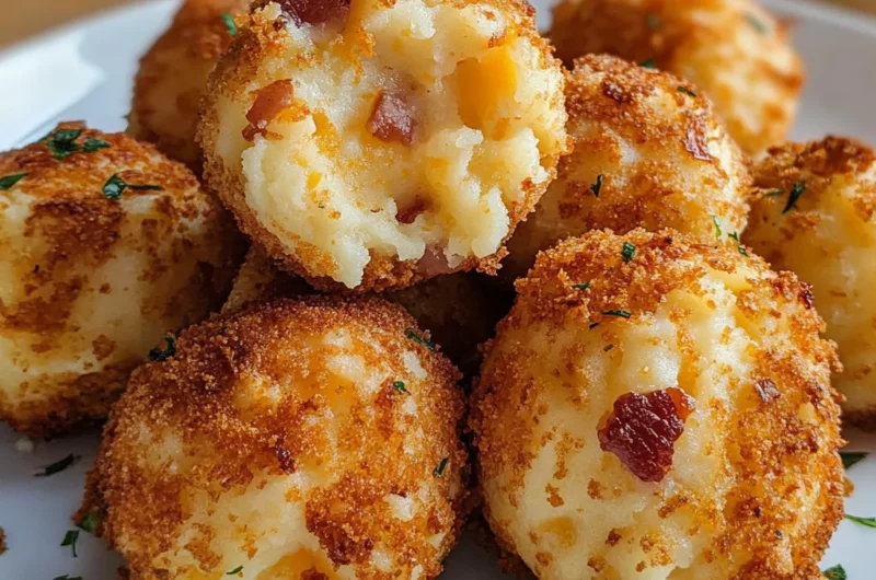 Air Fryer Mashed Potato Balls: The Crispiest Recipe Ever!