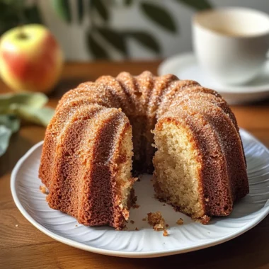 Apple Cider Bundt Cake