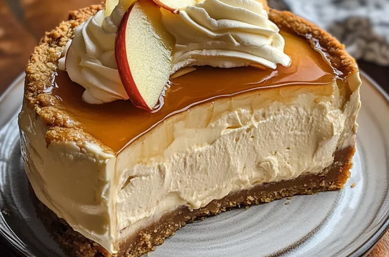 Apple Cider Cheesecake