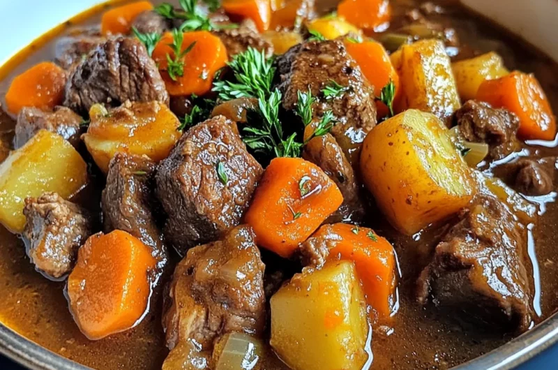 Autumn Harvest Beef Stew: An Incredible Essential Recipe for Fall