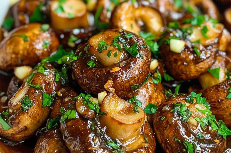 Balsamic Roasted Mushrooms