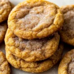 Chewy Pumpkin Snickerdoodle Cookies