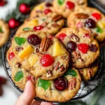 Easy Christmas Fruitcake Cookies Recipe