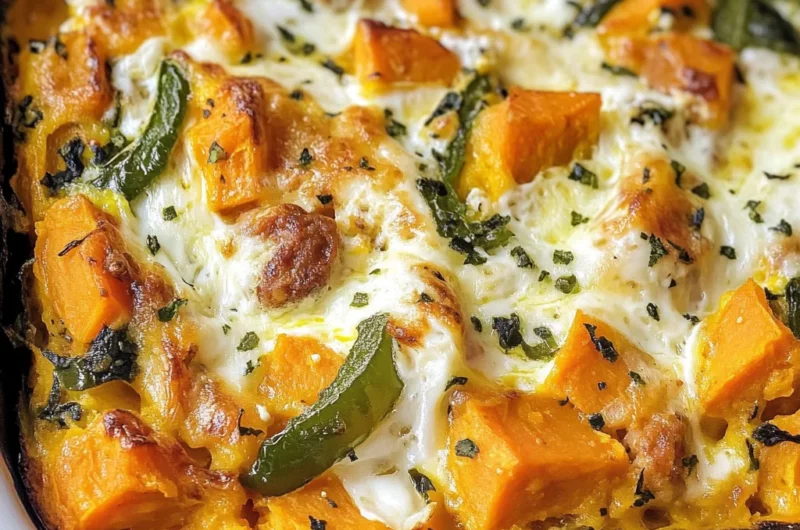 Easy Sweet Potato Egg Casserole