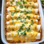 Queso Chicken Enchiladas