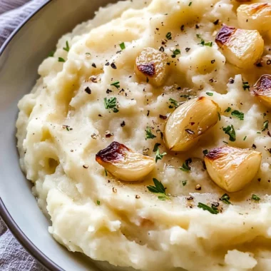 Roasted Garlic Mashed Potatoes