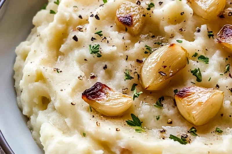 Roasted Garlic Mashed Potatoes