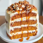 Salted Caramel Pumpkin Cake