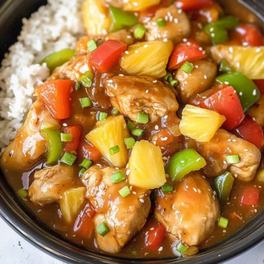 Sweet Hawaiian Crockpot Chicken