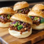 Thai Sloppy Joe Sliders
