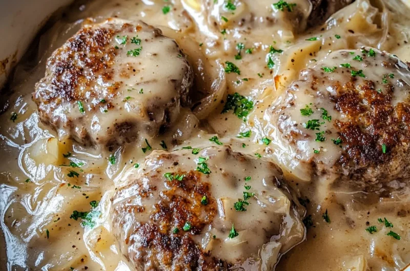 Amish Hamburger Steak Bake