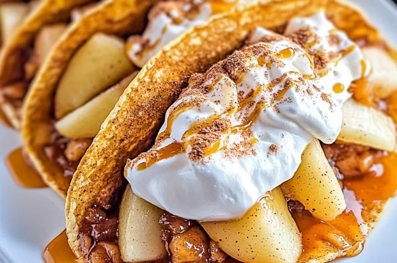 Apple Pie Tacos