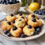 Blueberry and Lemon Zest Cottage Cheese Bites