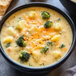 Broccoli Potato Cheese Soup Recipe