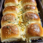 Cheesy Hawaiian Roll Garlic Bread