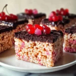 Cherry Rice Krispie Treats