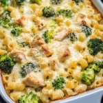 Chicken and Broccoli Alfredo Bake