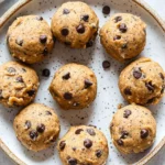 Chocolate Chip Cookie Dough Protein Balls!
