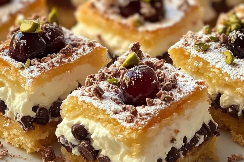 Classic Cannoli Squares That Will Wow Your Taste Buds