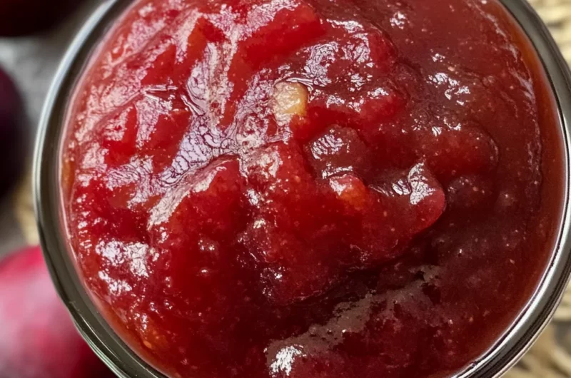 Cranberry Apple Butter Recipe
