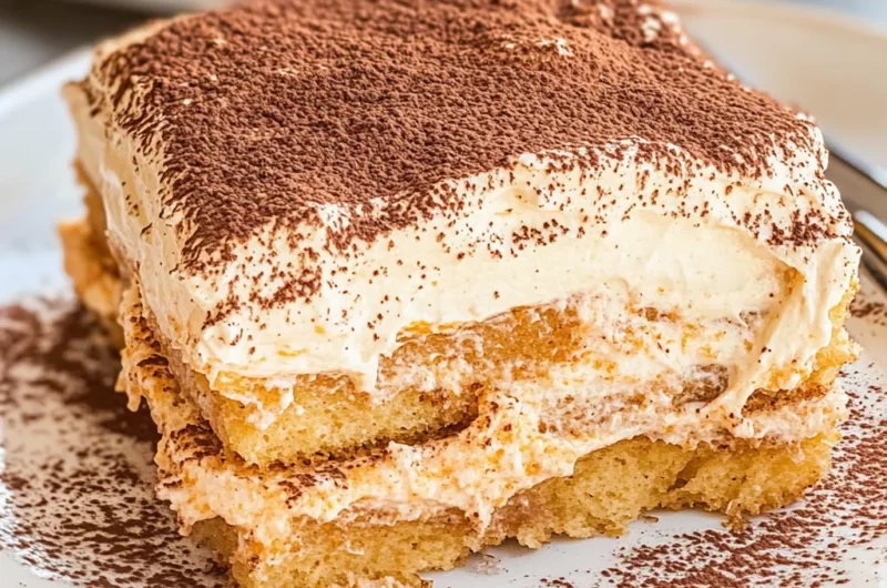 Creamy Pumpkin Tiramisu (w/ Pumpkin Spice)