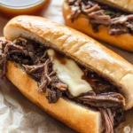 Crock Pot French Dip Sandwiches
