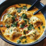 Curry Dumpling Soup