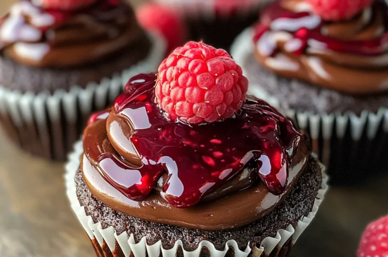 Decadent Raspberry Chocolate Lava Cupcakes You'll Adore
