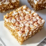 Gingerbread Rice Krispie Treats