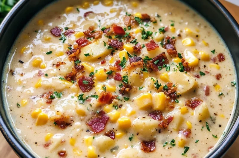 Homemade Corn Chowder Recipe