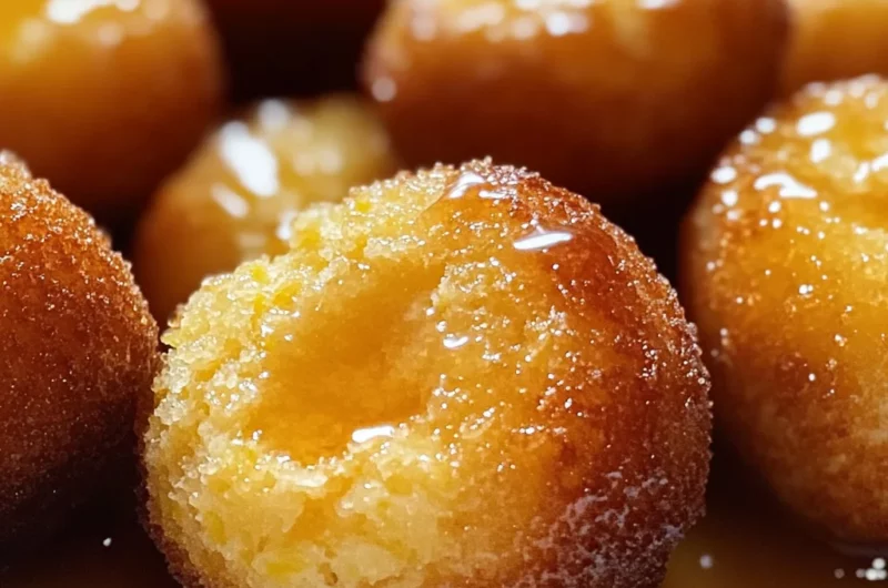 Honey Butter Cornbread Poppers
