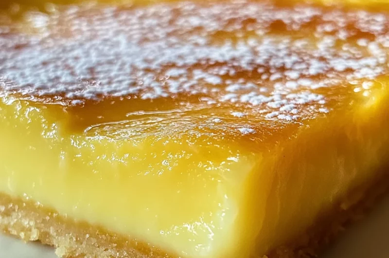 Italian Grandma’s Lemon Custard Cake – Classic Recipe