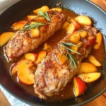 Peach Glazed Pork Tenderloin