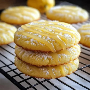 Soft Lemon Cookies