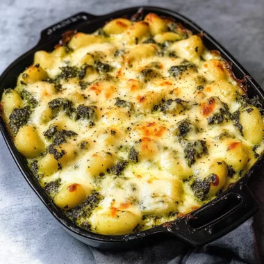Spinach and Artichoke Gnocchi Bake: A Creamy One-Pan Wonder