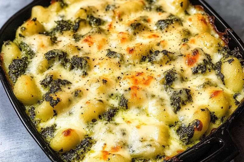 Spinach and Artichoke Gnocchi Bake: A Creamy One-Pan Wonder