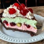 Spumoni Fluff Pie
