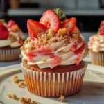 Strawberry Crunch Cupcakes: A Delicious Nostalgic Treat