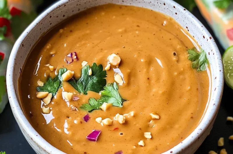 Thai Peanut Sauce Recipe