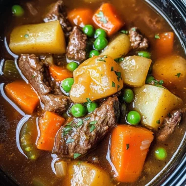 Wholesome Crockpot Beef Stew