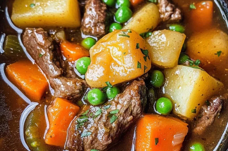 Wholesome Crockpot Beef Stew