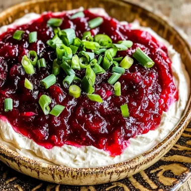 10-Minute Cranberry Jalapeno Dip