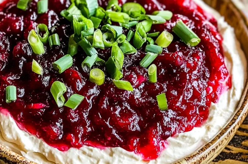 10-Minute Cranberry Jalapeno Dip