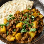 Aloo Keema (Pakistani Ground Beef and Potato Curry)